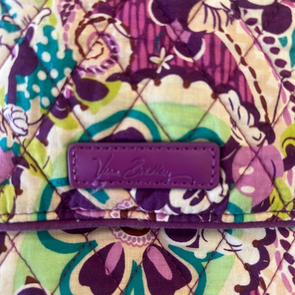 Vera Bradley X Disney Parks  Plums Up Mickey and Minnie Crossbody Small Purse - Picture 13 of 13